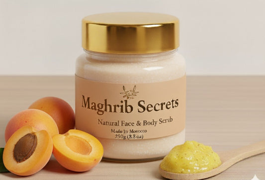 Natural Face & Body scrub -Apricot